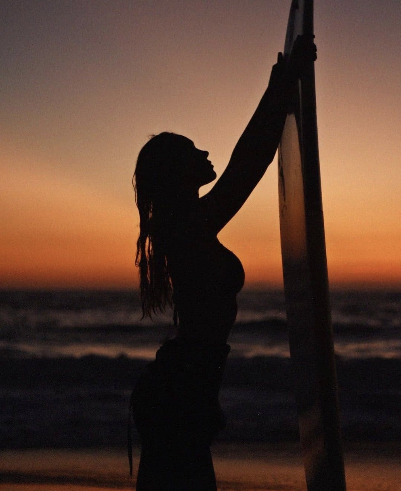Forever summer vibes with sexy surfer girl